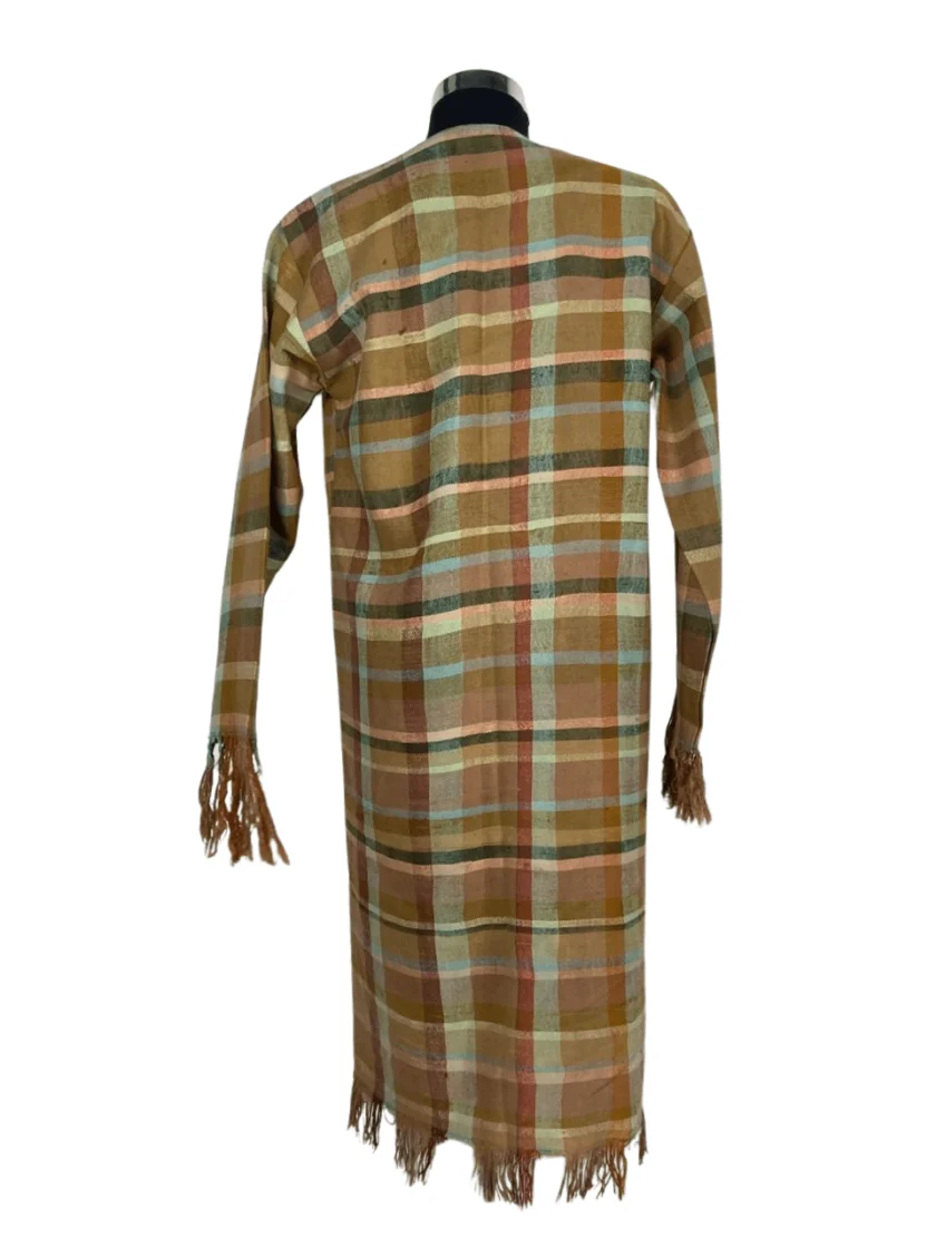 Handmade Moroccan Wool Coat - Image 3