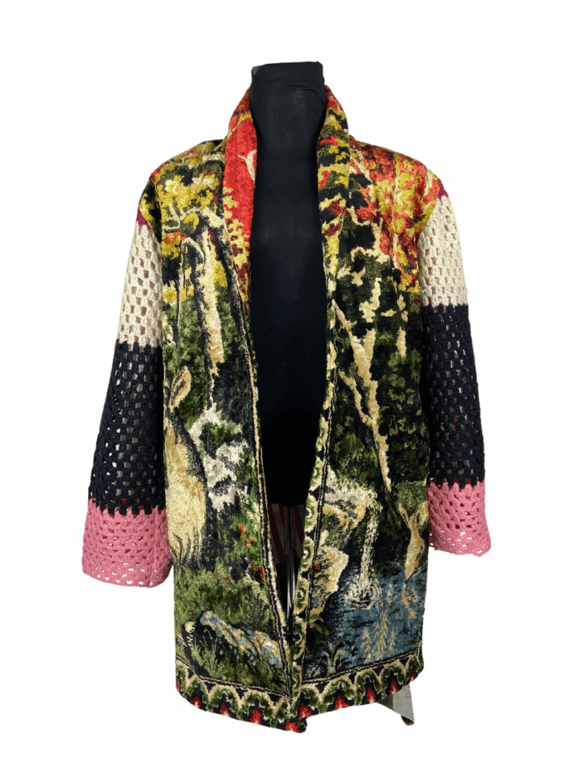 Handmade Jacket with African Designs – Only One Copy - Image 2