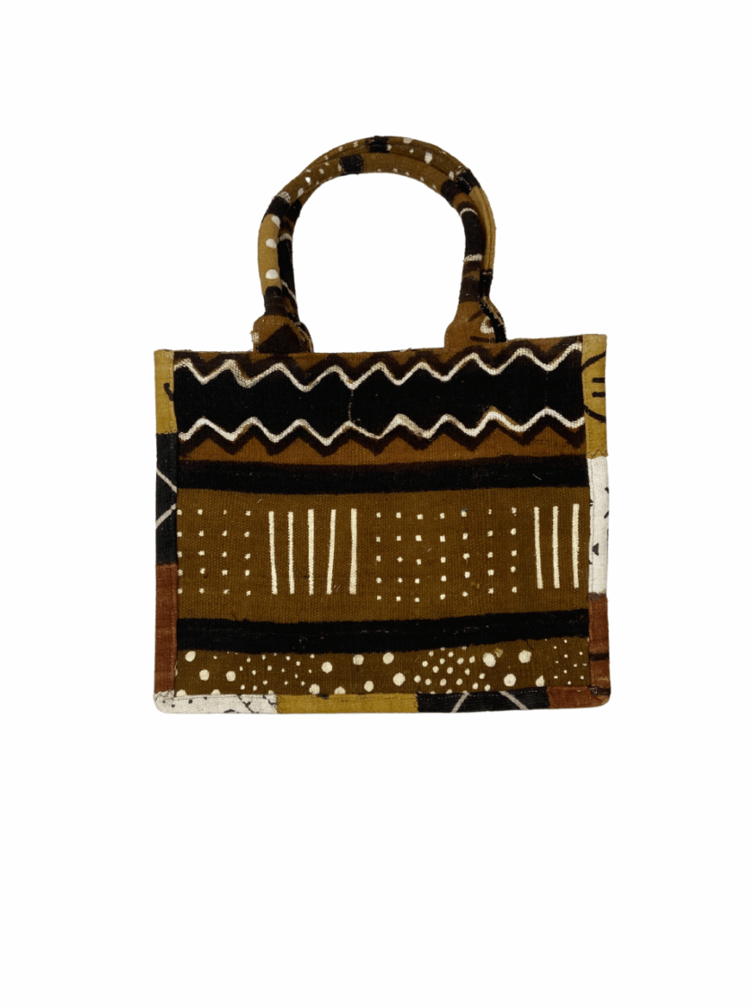Handmade Cotton Handbag – African Tribal Style