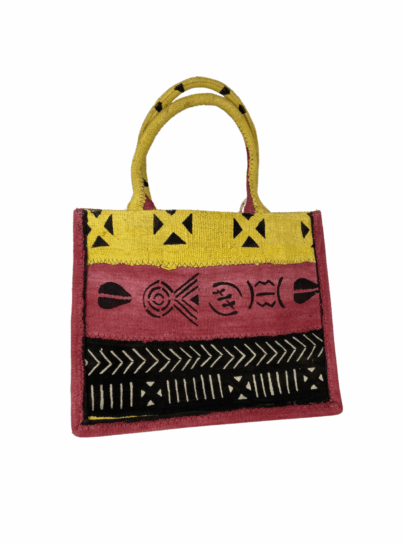 Exclusive Handmade Cotton Handbag – African Style