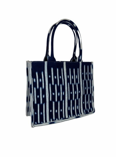 One-of-a-Kind African Cotton Handbag – Handmade & Unique