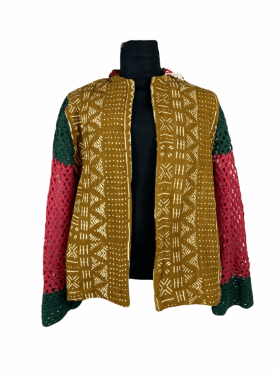 Handmade Jacket with African Designs – Only One Copy