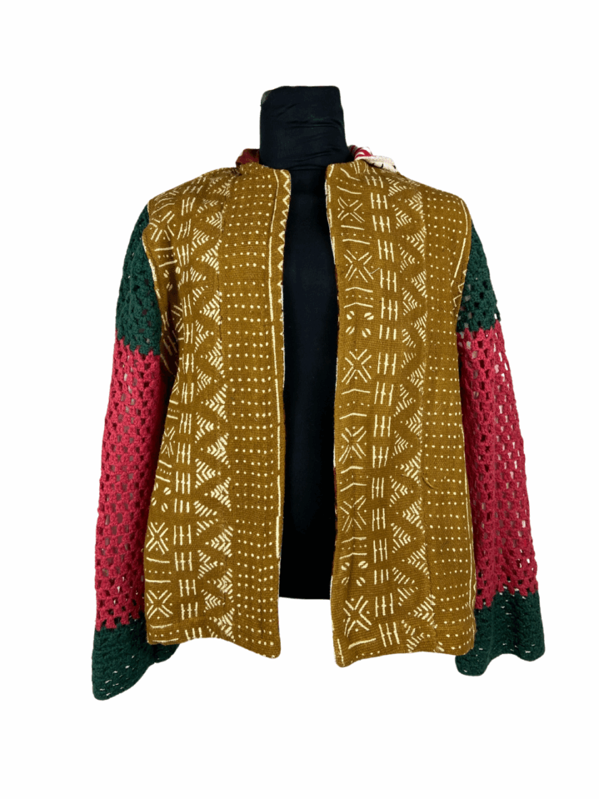 Handmade Jacket with African Designs – Only One Copy