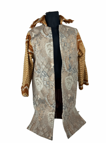 Exclusive Handmade Moroccan Wool Coat – Only One Copy