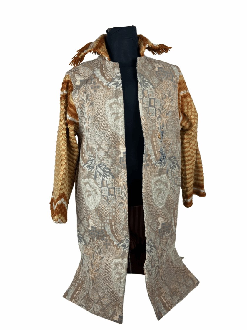 Exclusive Handmade Moroccan Wool Coat – Only One Copy