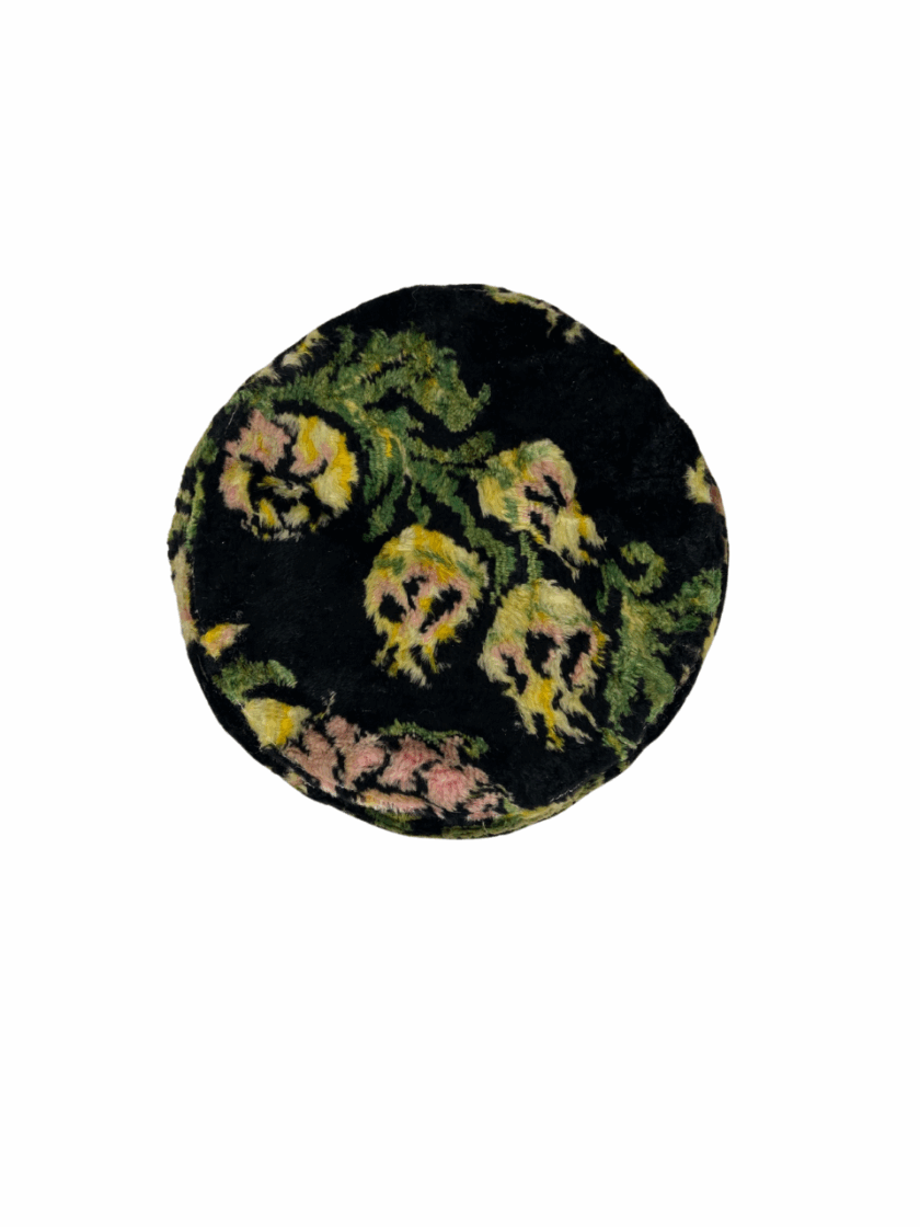 Handwoven Cotton Circle Hat - Image 2