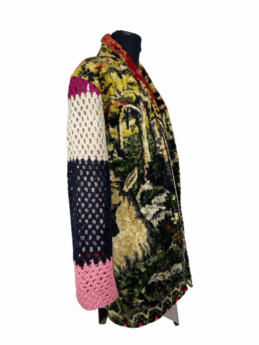 Handmade Jacket with African Designs – Only One Copy - Image 3