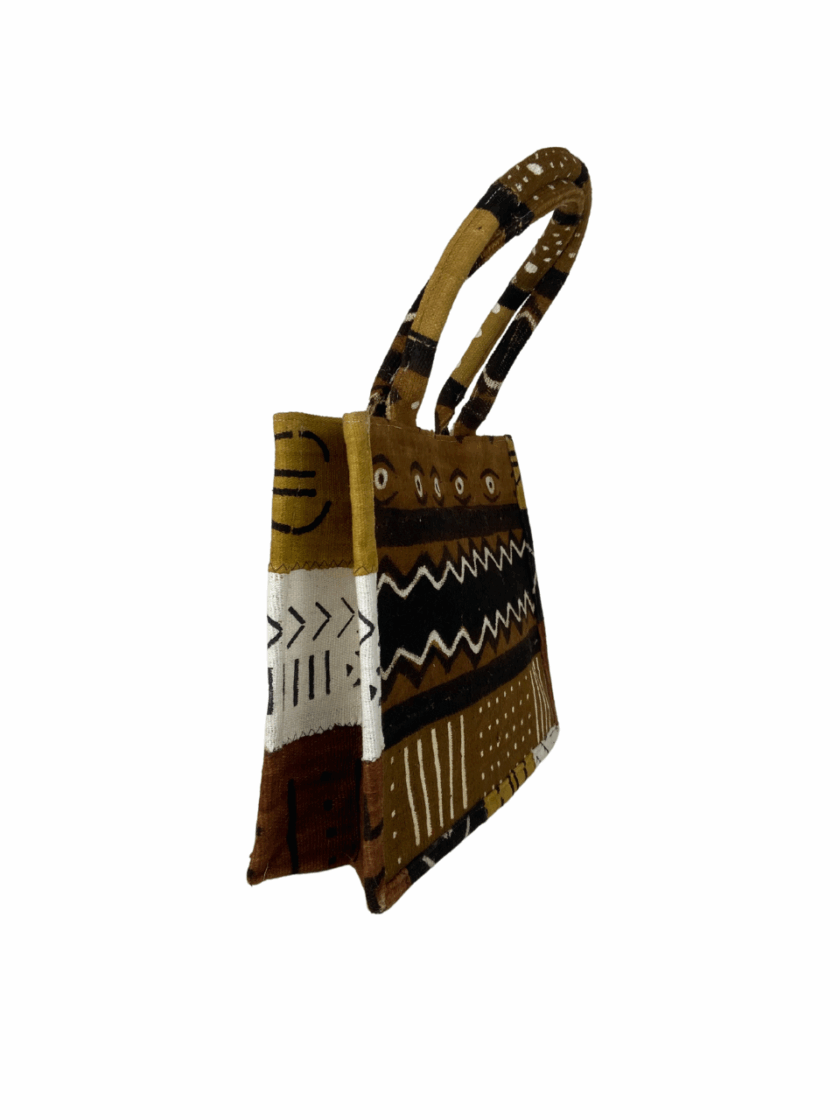Handmade Cotton Handbag – African Tribal Style - Image 2