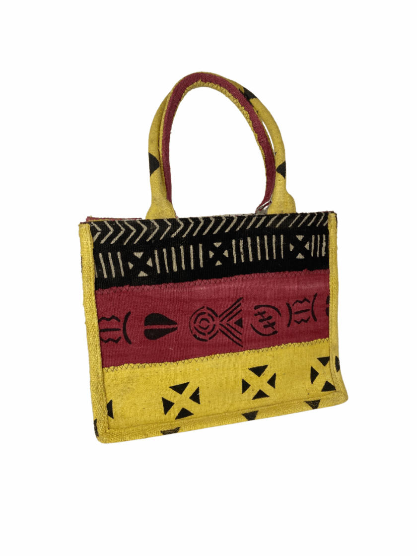 Exclusive Handmade Cotton Handbag – African Style - Image 2