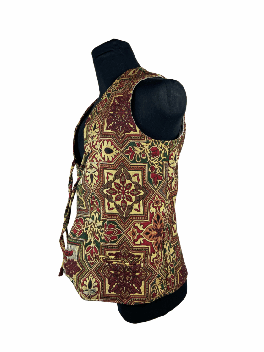 Handmade Moroccan Cotton Vest - Image 2