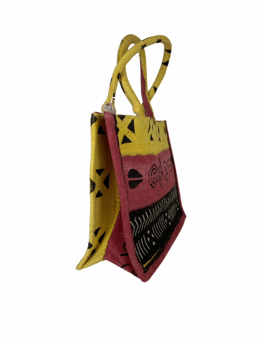 Exclusive Handmade Cotton Handbag – African Style - Image 3