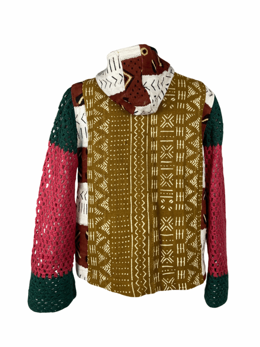 Handmade Jacket with African Designs – Only One Copy - Image 4
