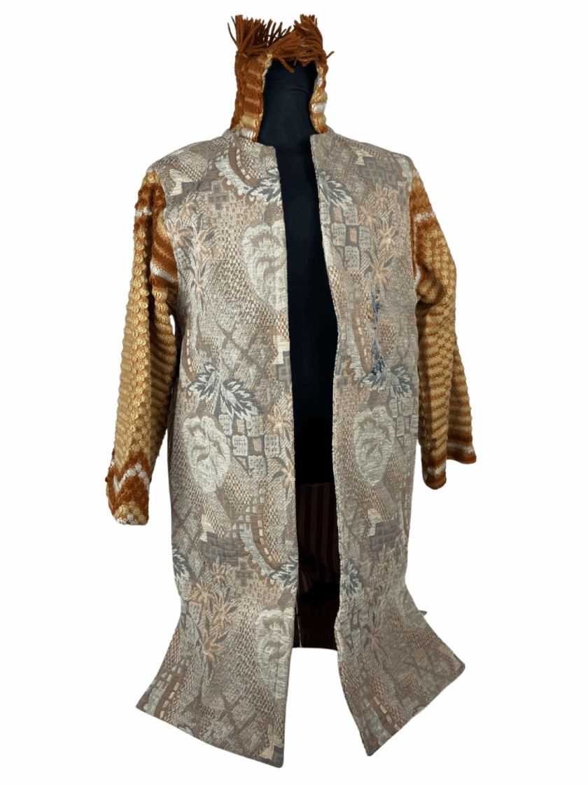 Exclusive Handmade Moroccan Wool Coat – Only One Copy - Image 2