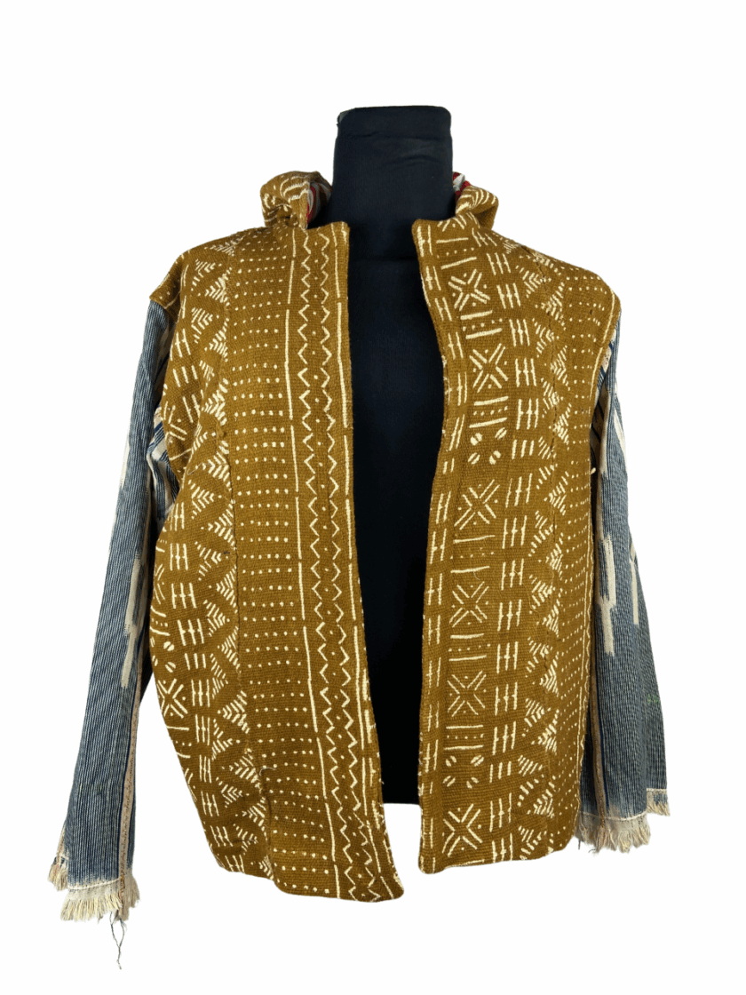 Handmade Jacket with African Designs – Only One Copy