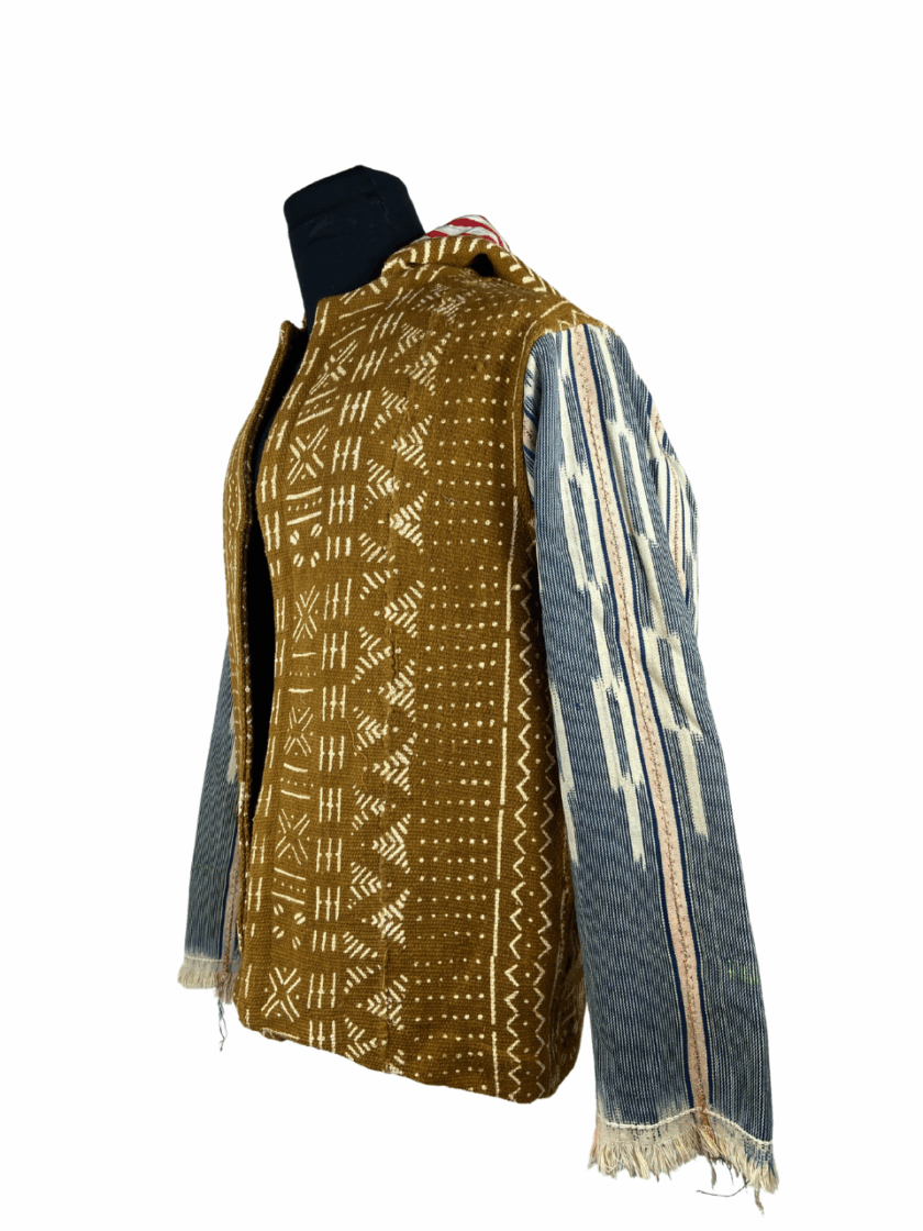 Handmade Jacket with African Designs – Only One Copy - Image 2