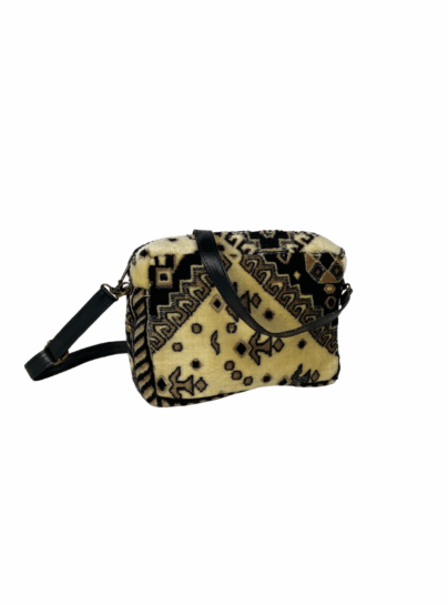 Handmade Rug Crossbody Bag – Bold, Boho & One-of-a-Kind