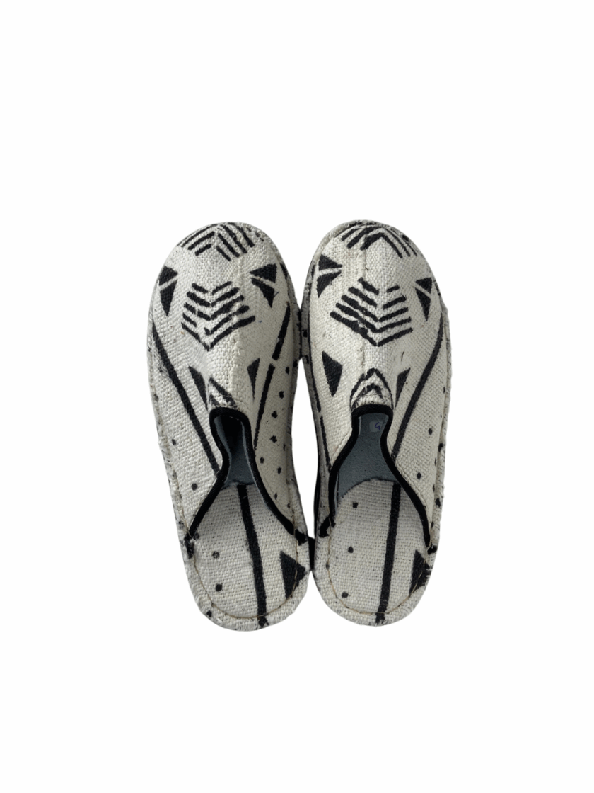 Moroccan Fabric Balgha – Boho Style Slippers