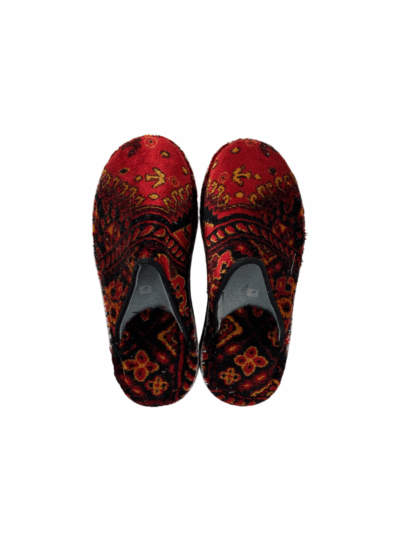 Moroccan Fabric Balgha – Boho Style Slippers