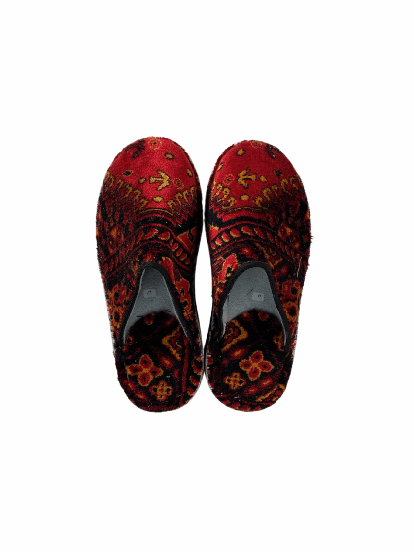 Moroccan Fabric Balgha – Boho Style Slippers