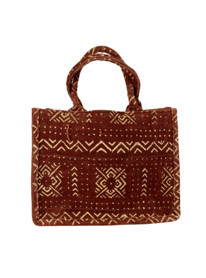 Handmade African Print Handbag – Stylish & Cultural
