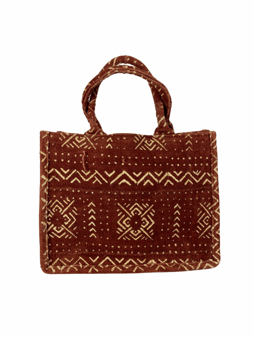 Handmade African Print Handbag – Stylish & Cultural