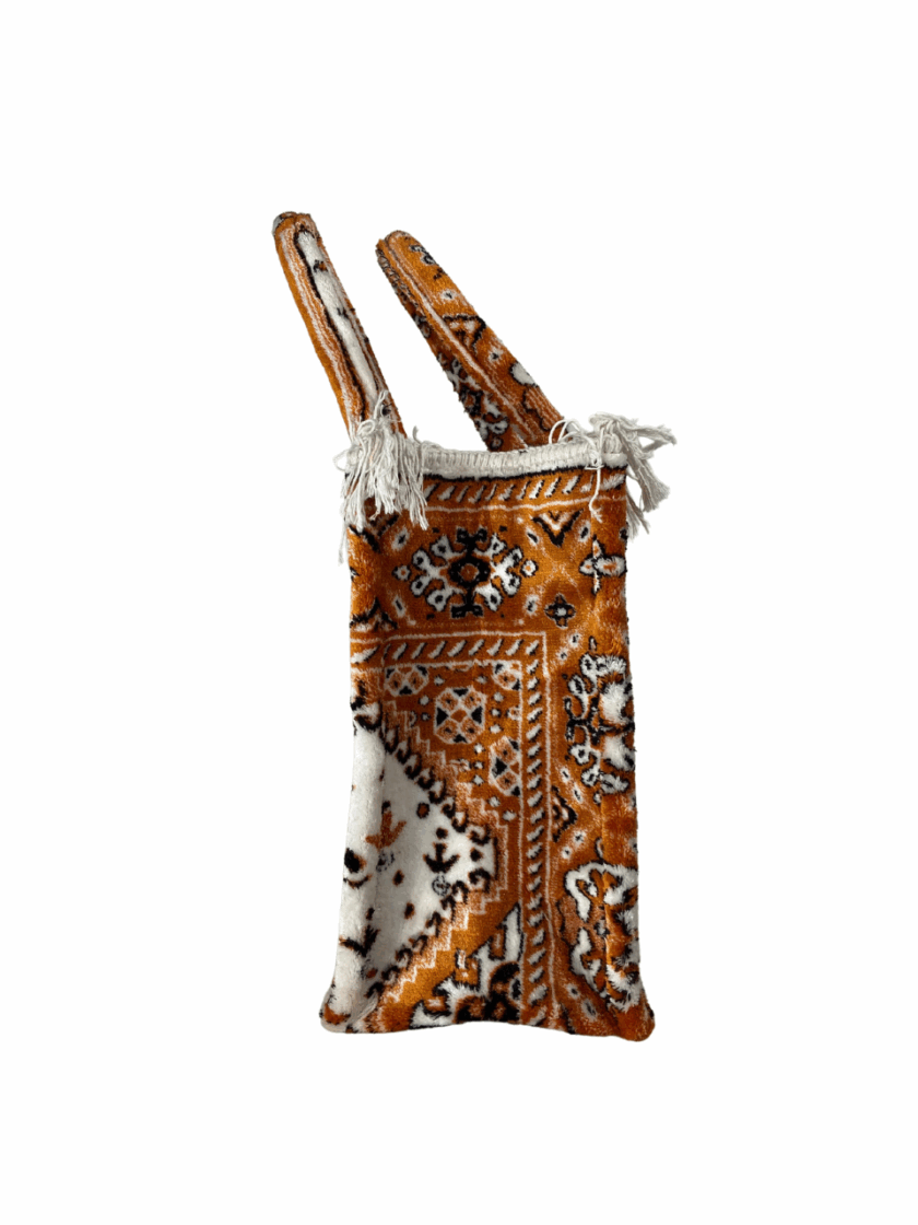 Modern Carpet Handbag – Stylish, Handmade & Unique - Image 2