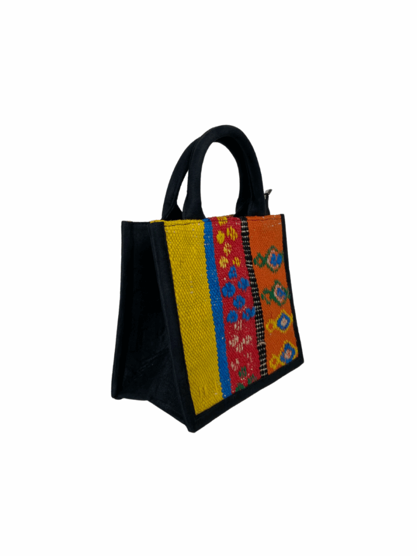 Limited Edition Rug Handbag – Bold & Handmade - Image 2