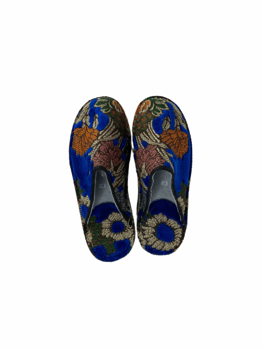 Moroccan Fabric Balgha – Boho Style Slippers