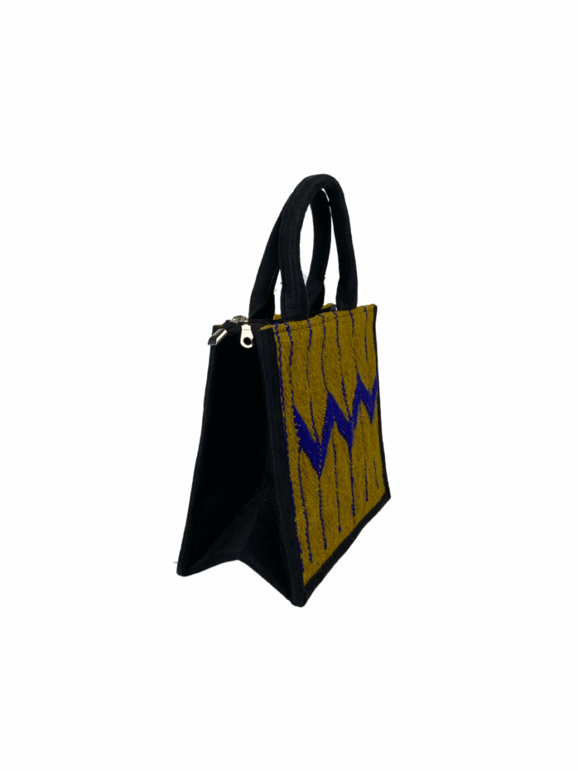 Limited Edition Rug Handbag – Bold & Handmade - Image 3
