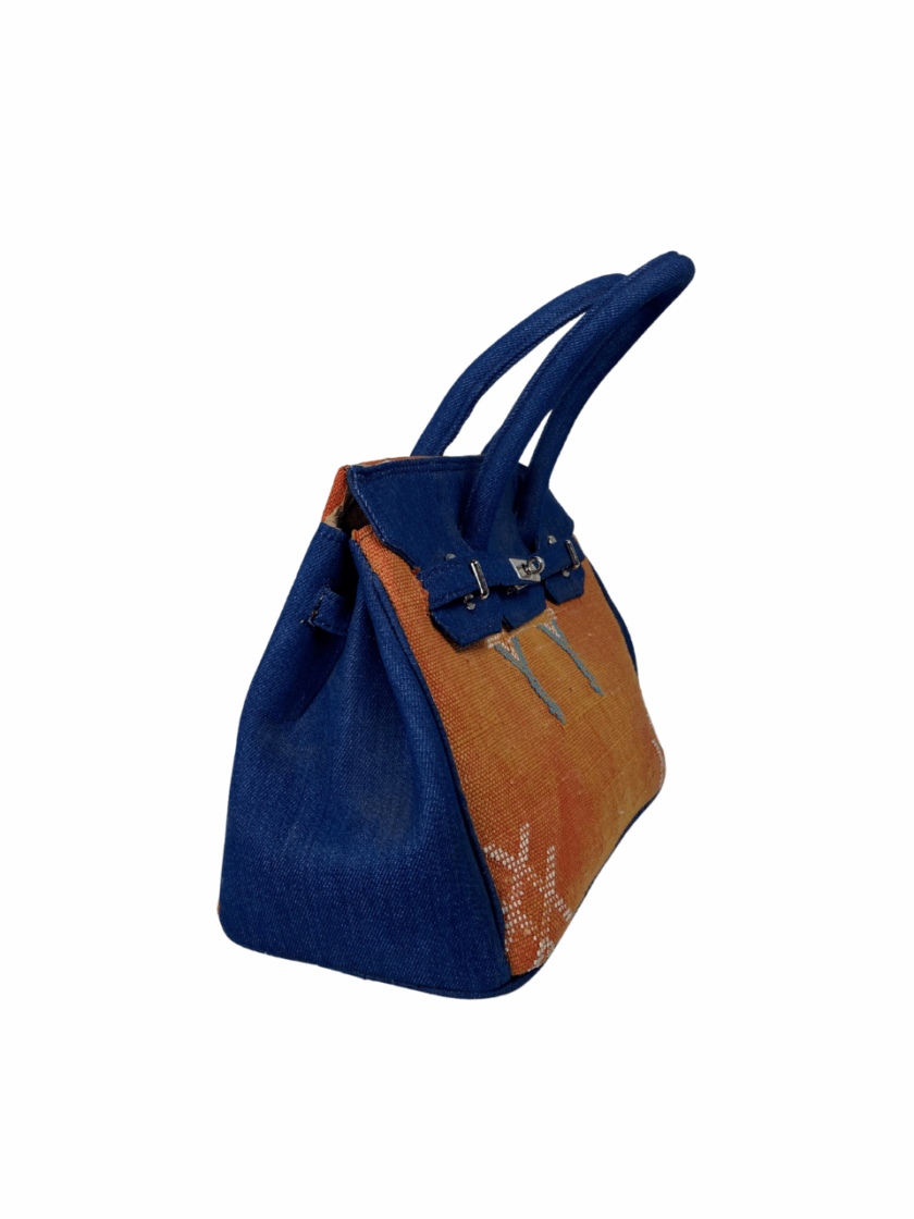 Exclusive Handmade Rug Handbag – Only One Copy - Image 3