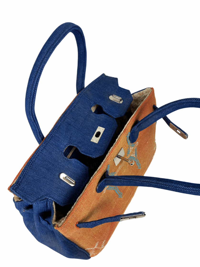 Exclusive Handmade Rug Handbag – Only One Copy - Image 5