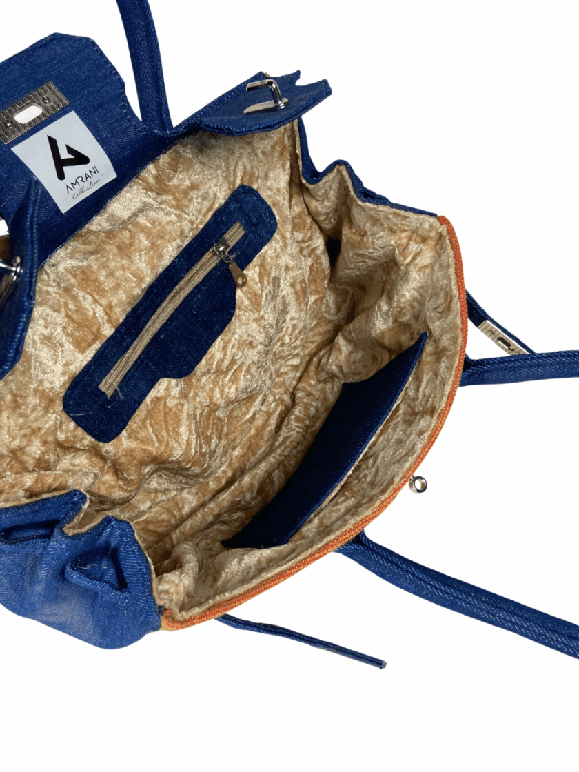 Exclusive Handmade Rug Handbag – Only One Copy - Image 6