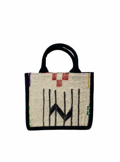 Limited Edition Rug Handbag – Bold & Handmade