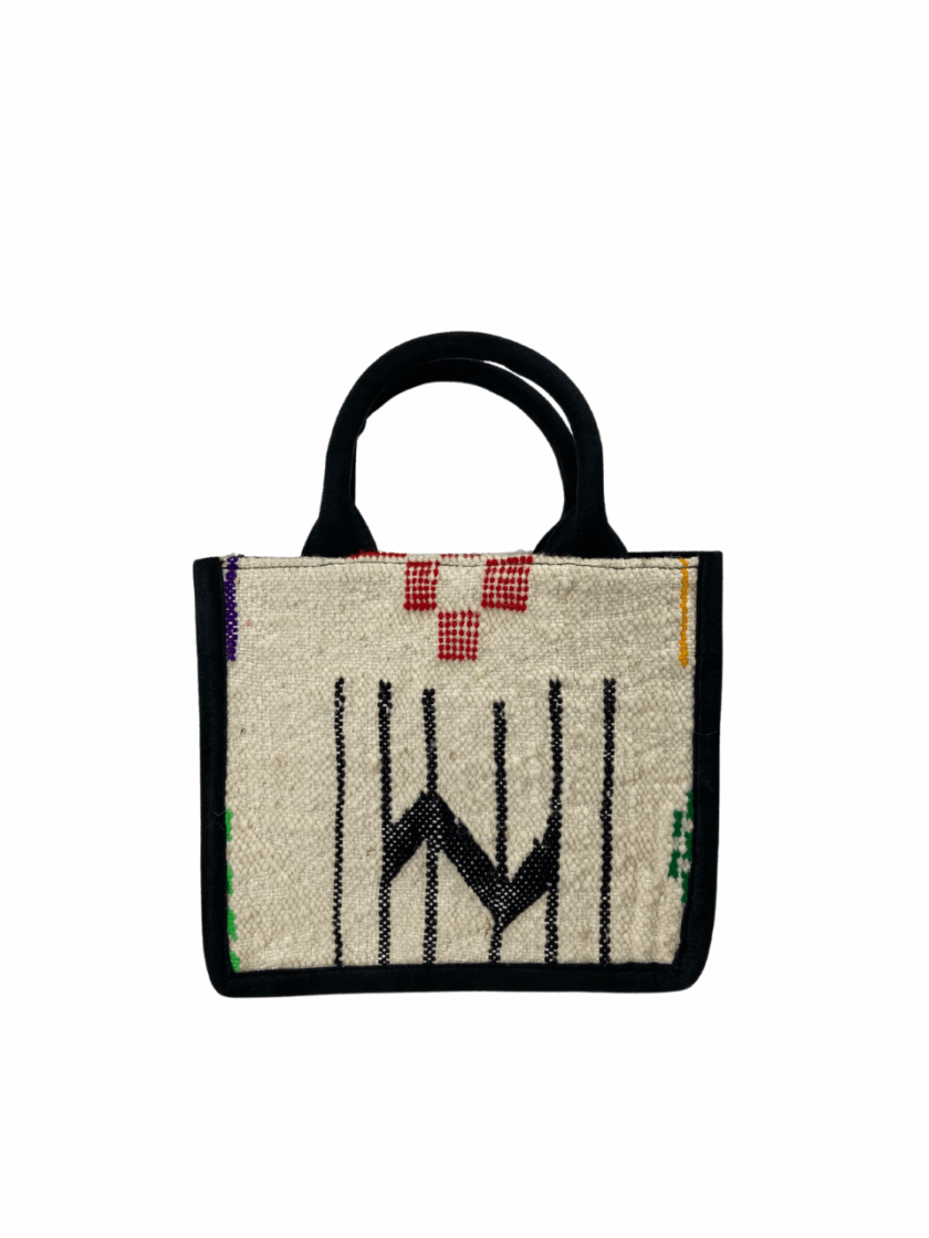 Limited Edition Rug Handbag – Bold & Handmade