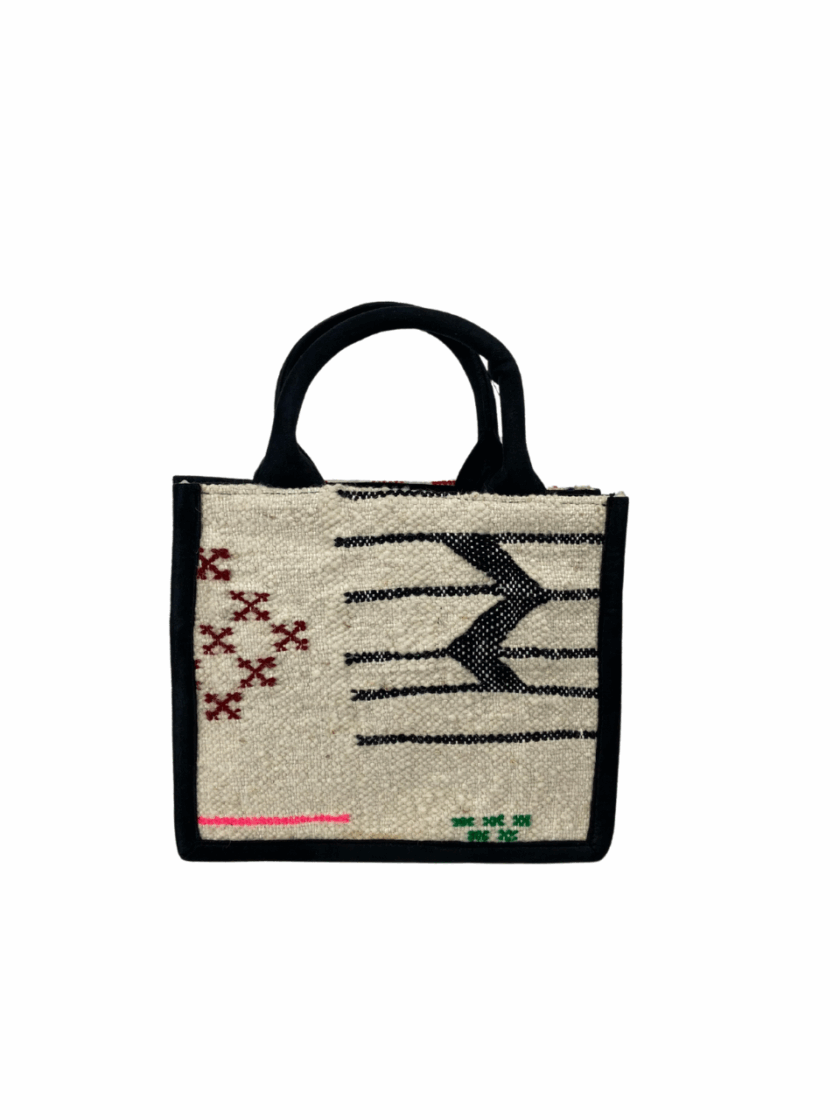 Limited Edition Rug Handbag – Bold & Handmade - Image 2