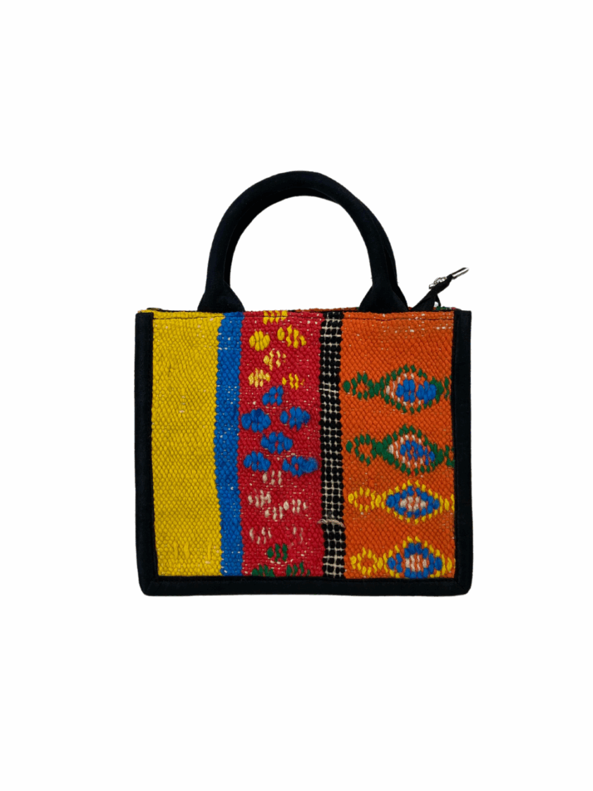 Limited Edition Rug Handbag – Bold & Handmade - Image 5